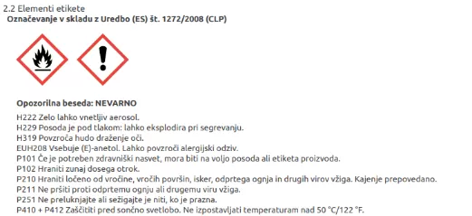 Varnostni list
